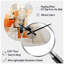 Horloge murale orange orange-105565251