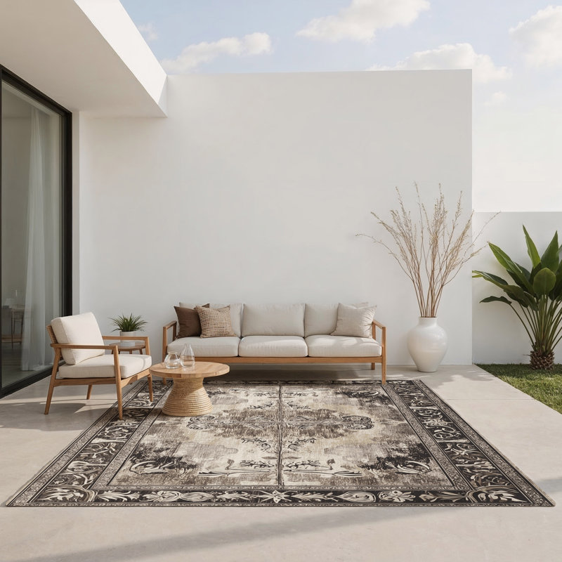 Tapis intérieur et extérieur Agora Serenity, Rectangle 4pi x 6 pi