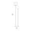 Domino 64.9606" Floor Lamp