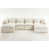 Velours - blanc antique