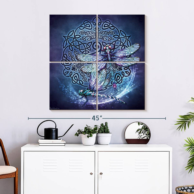 Totem celtique Brampt Brampt, H 32 po x l 32 po