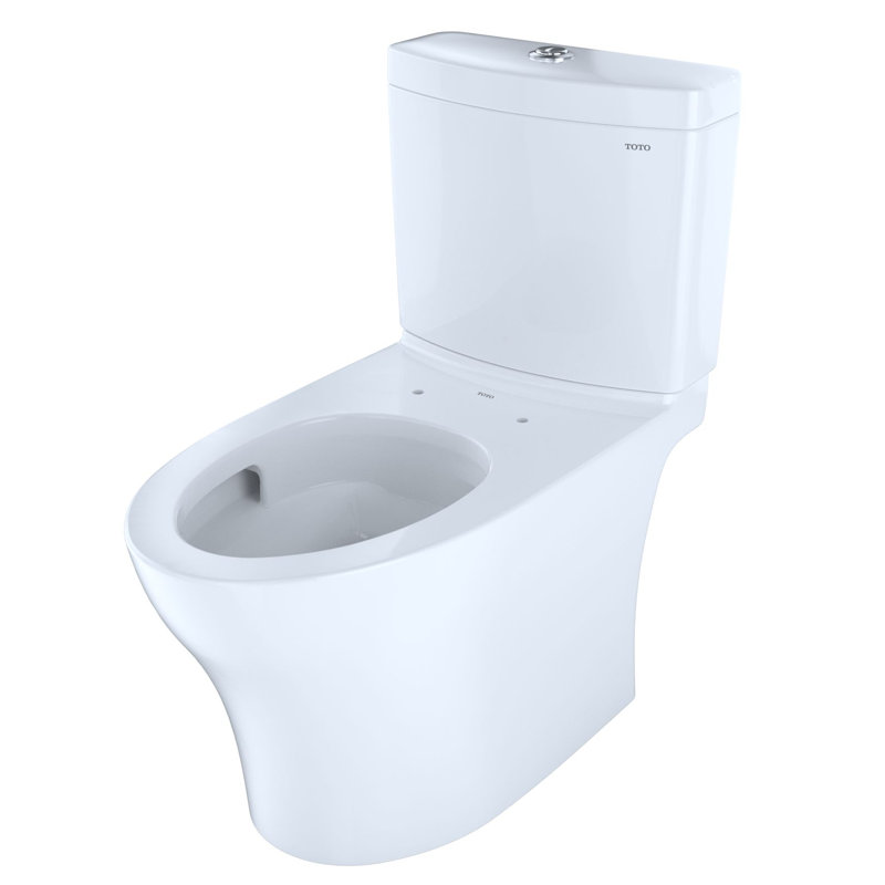Aquia® IV Dual-Flush Elongated Two-Piece Toilet with High Efficiency Flush (Seat Not Included)