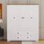 Armoire 4 portes avec 2 tiroirs-113029426