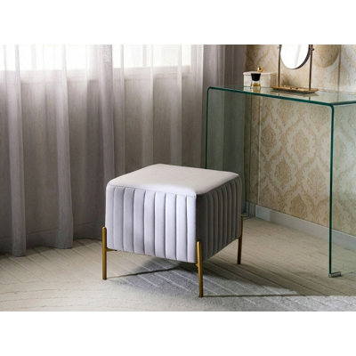 Footstool Benzant Velvet