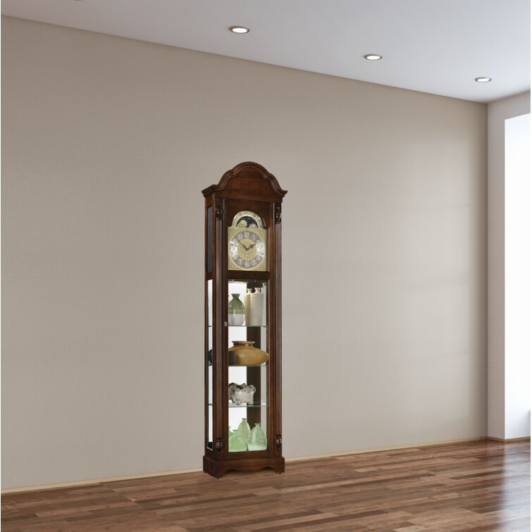 Clarksburg 79'' H Solid + Manufactured Wood Grandfather Clock