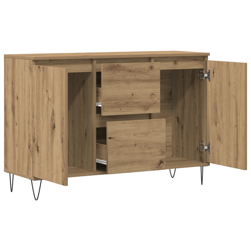 Alannys 104cm Sideboard, Artisan Oak