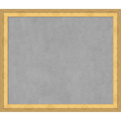 Owen Gold Framed Magnetic Board - Magnet Board, Organization Board