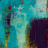 Mighty Ocean I Print by Ann Golumbuk