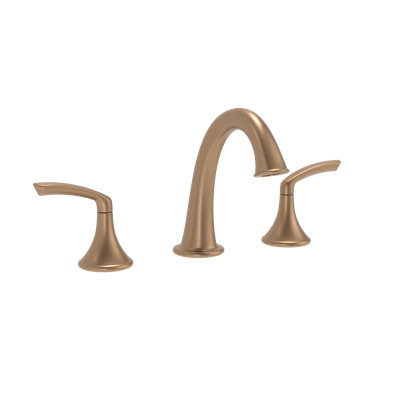 Elm Widespread Faucet with Push Pop Drain