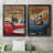 " Old Dog Classics " 2 Piece Art Color Photography Print-105948417-105948420