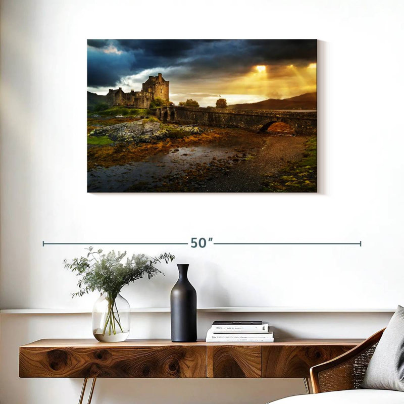 Lilie Eilean Donan Castle, H 24 po x l 36 po
