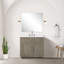 Meuble-lavabo simple avec plateau en marbre de culture