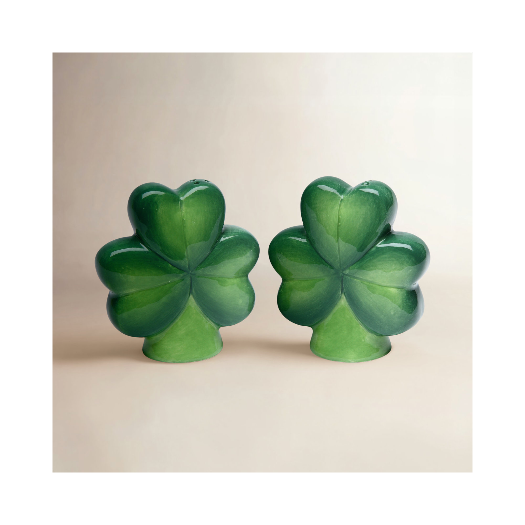 Shamrock Salt and Pepper