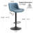 Zager Swivel Upholstered Adjustable Height Bar Stool-1978529460-1968127148
