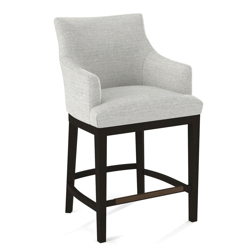 Upholstered Counter Stool, Espresso, 61703-88