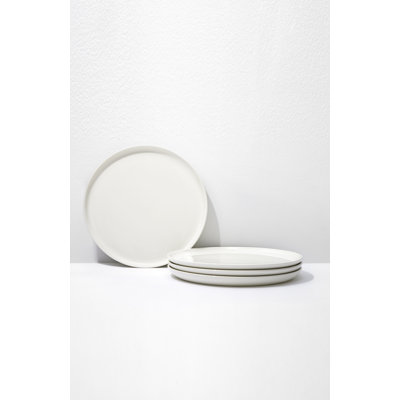 S/4 Large Slim Plate - white