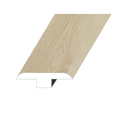 Bespoke 0.5 In. Thick X 1.8 In. W X 94.5 In. L Hdf Waterproof Ac5 Laminate T-molding