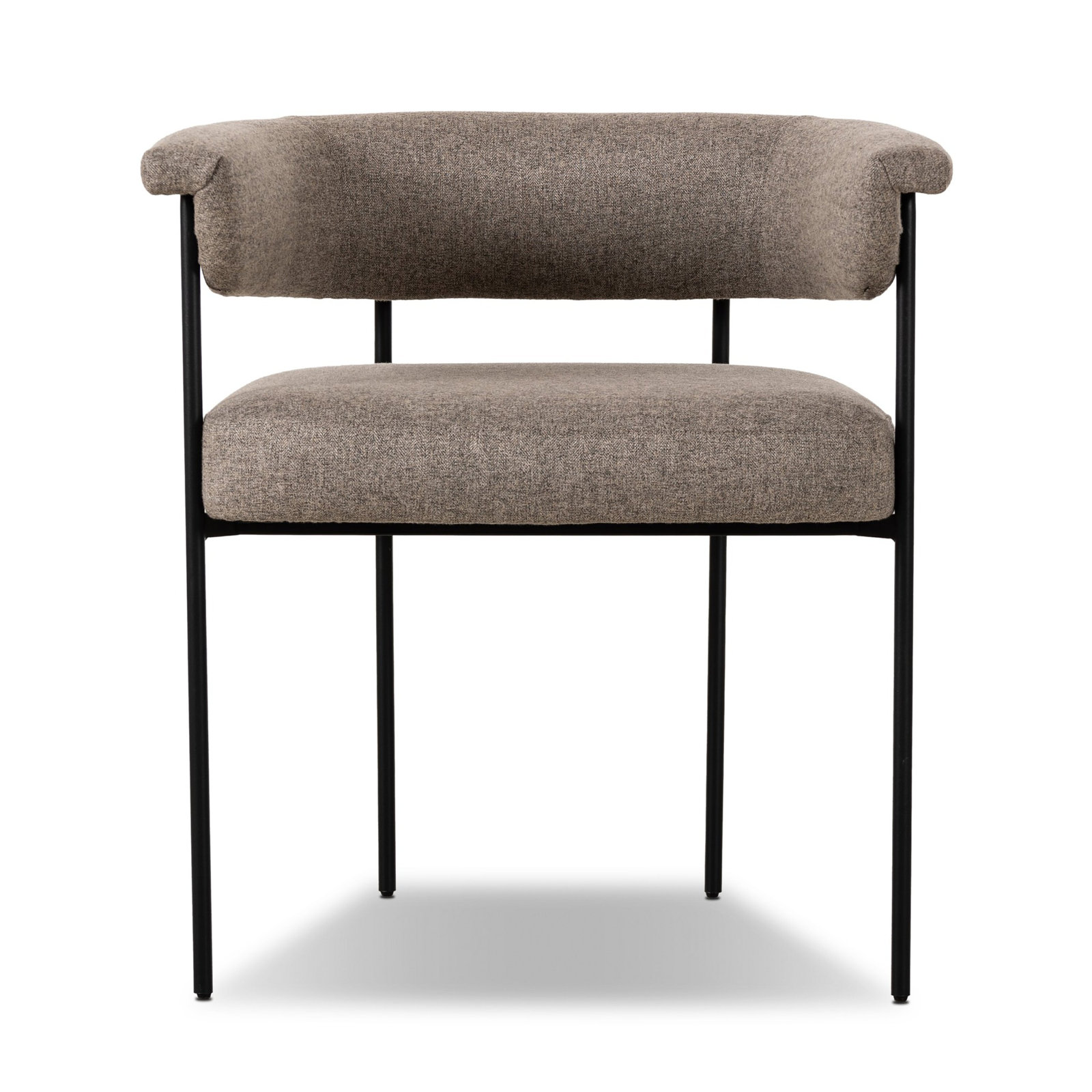 Lyssa Upholstered Arm Chair, Orly Natural