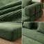 Élégant canapé-lit convertible: futon peu encombrant avec coussins amovibles, idéal pour les petits espaces et la vie moderne-260214213
