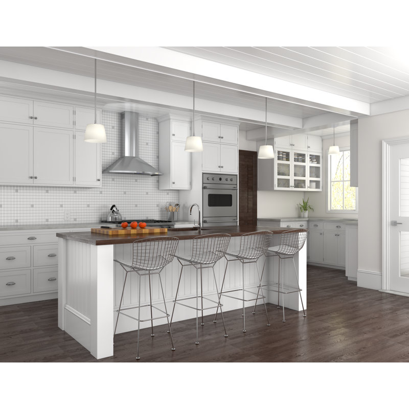 Core 30" 685 CFM Convertible Wall Mount Range Hood with Nightlight, White