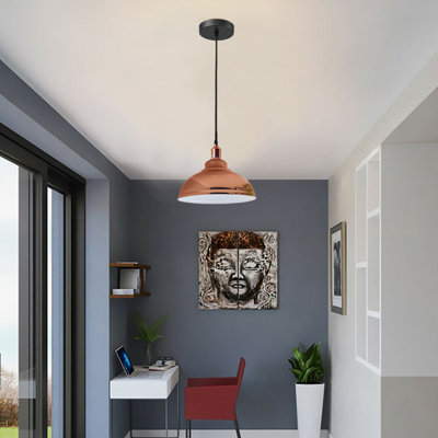 Reinhard 1 - Light Bronze Dome Pendant