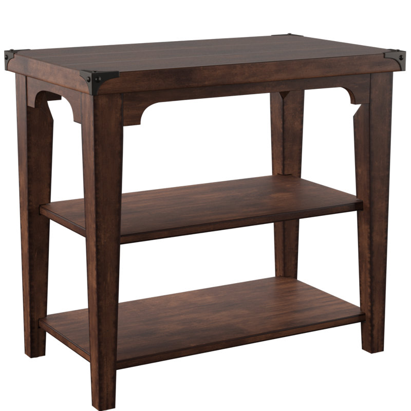 Hornbeck End Table, Dark Brown