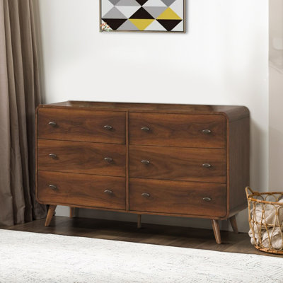 Commode double 6 tiroirs Karalynne