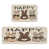 Lapins en toile de jute brun
