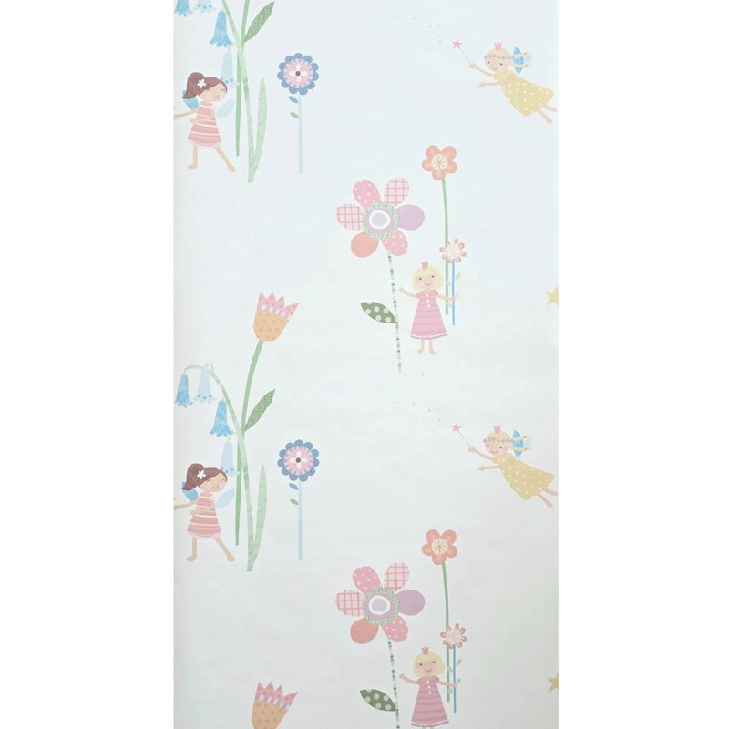 Papier peint blanc cassé Playful