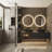 Liese Large Modern LED Round Bathroom Vanity Mirror, Color Temperature Adjustable-338167428