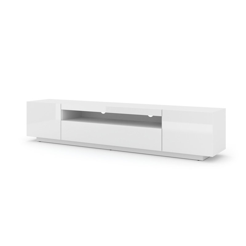 James-Stuart Unfinished TV Stand for TVs up to 88", White