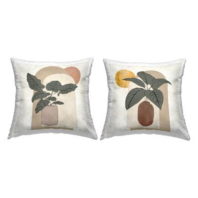 Polyester Throw Square Pillow Cover & Insert