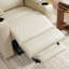 Fauteuil inclinable électrique avec assistance au levage, chauffage lombaire, massage par vibrations et repose-pieds extensible, pour les personnes mesurant entre 1,55 m et 1,75 m, en similicuir.-1545649536-1377554463