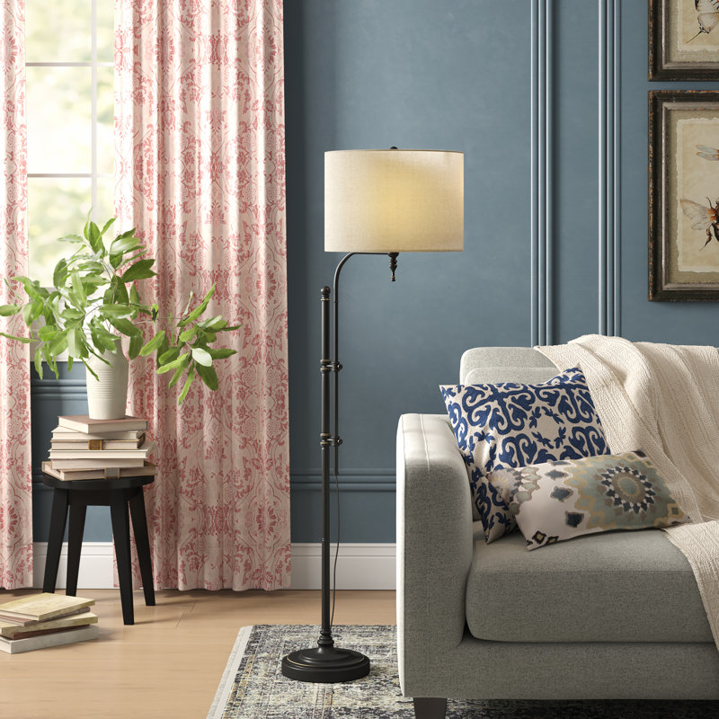 Sneller Black Arched Floor Lamp
