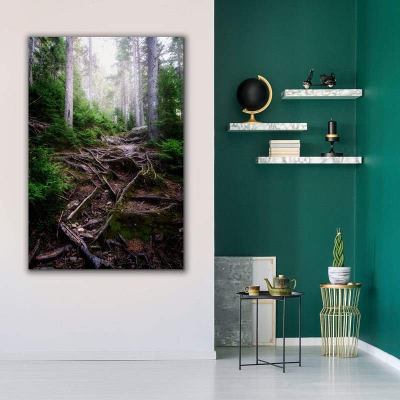 Toile épique Graffiti «The Forest Gates» par Rick Berk, 40 po x 60 po