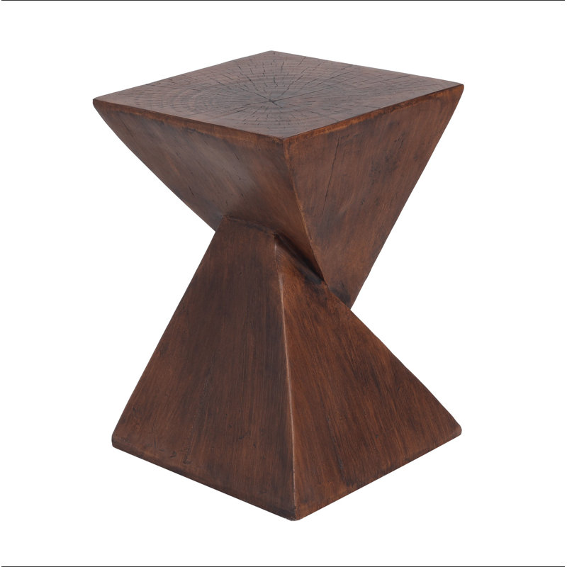 TABLE D'appoint GEOMETRIC MGO, Brun