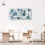 Ensemble de 2 reproductions d'art moderne sur toile -253140760-253140753-253140799