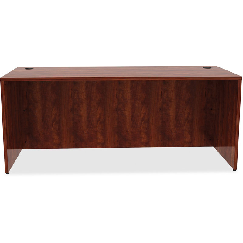 Essentials Series Desk Shell, Chery, 29.5" H x 72" W x 30" D