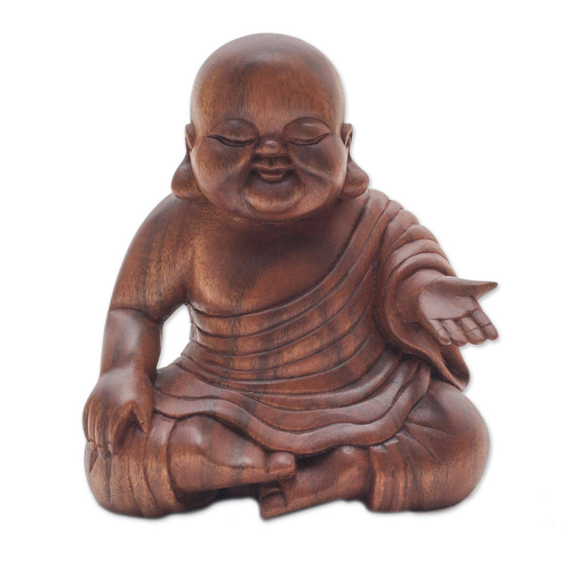 Wood Garden Statue