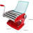 G-WELL Manual Pasta Maker with 3 Attachments