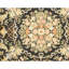 High-Quality Hand-Knotted Black Area Rug