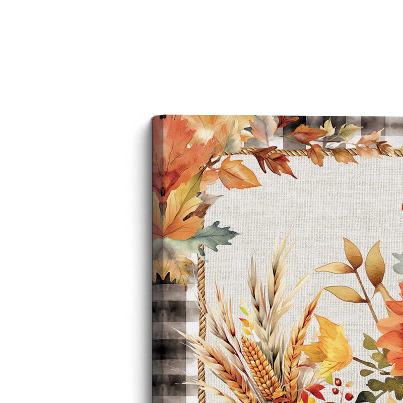 «Fall Still Life» par Nicole DeCamp, reproduction d'art, L 20 po x H 20 po, Ne s’applique pas, Toile tendue