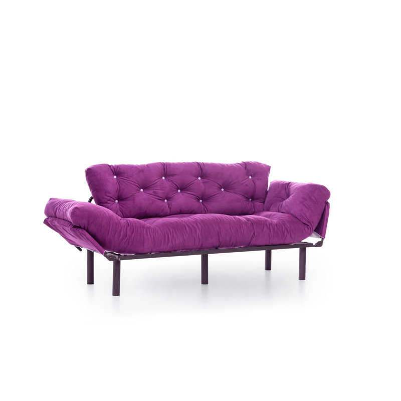 Canapé-lit 88,58 po, Mauve