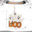 Crochet de porte 14 "H fantôme en bois BOO Halloween