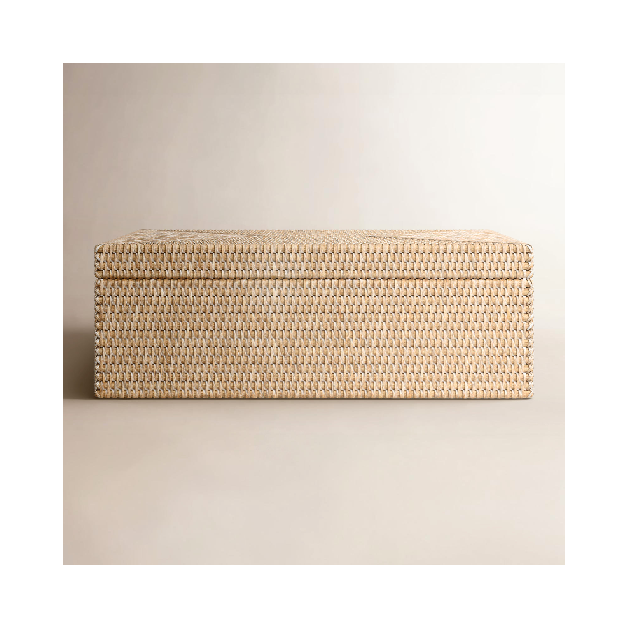 Coastal Basket 1, White Wash