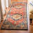 Bluffs Hand Loomed Wool/Cotton/Latex Oriental Rug in Red/Navy-1086614357