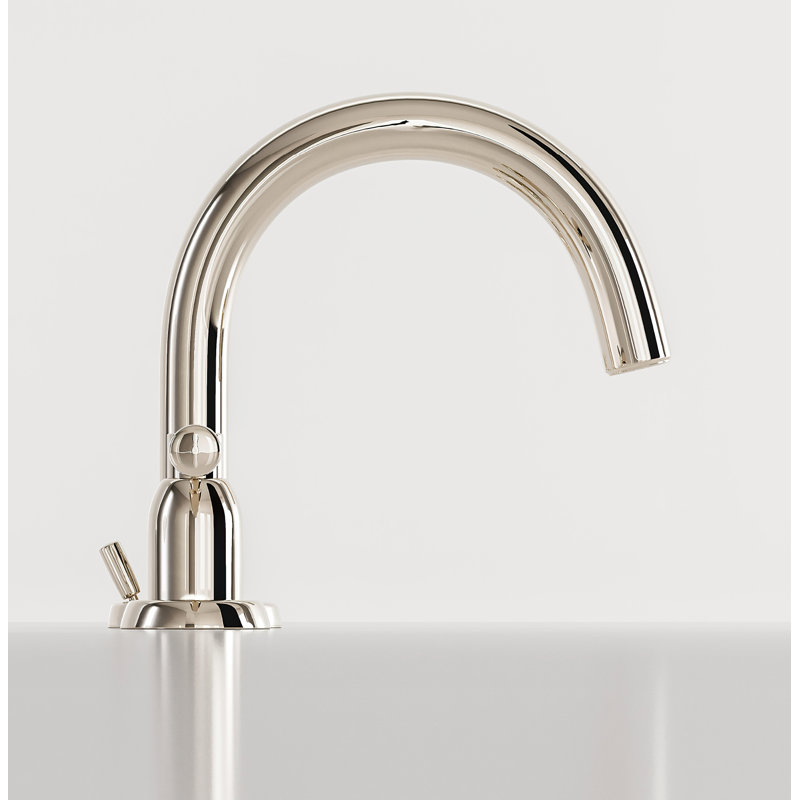 Holborn™ Widespread Bathroom Faucet with Drain Assembly, Polished Nickel