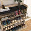 Armoire à chaussures double Grille