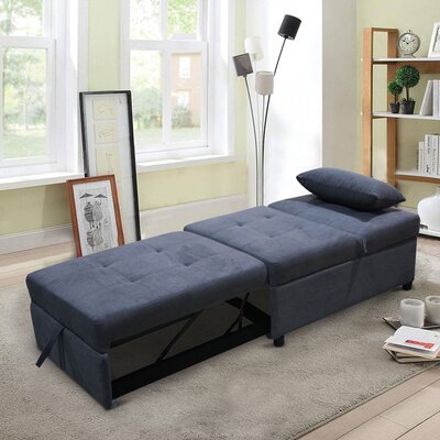 Aiden-Jai Tufted Armless Reclining Chaise Lounge