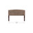 Carlino Mahogany Solid Wood Panel Headboard-1783370535